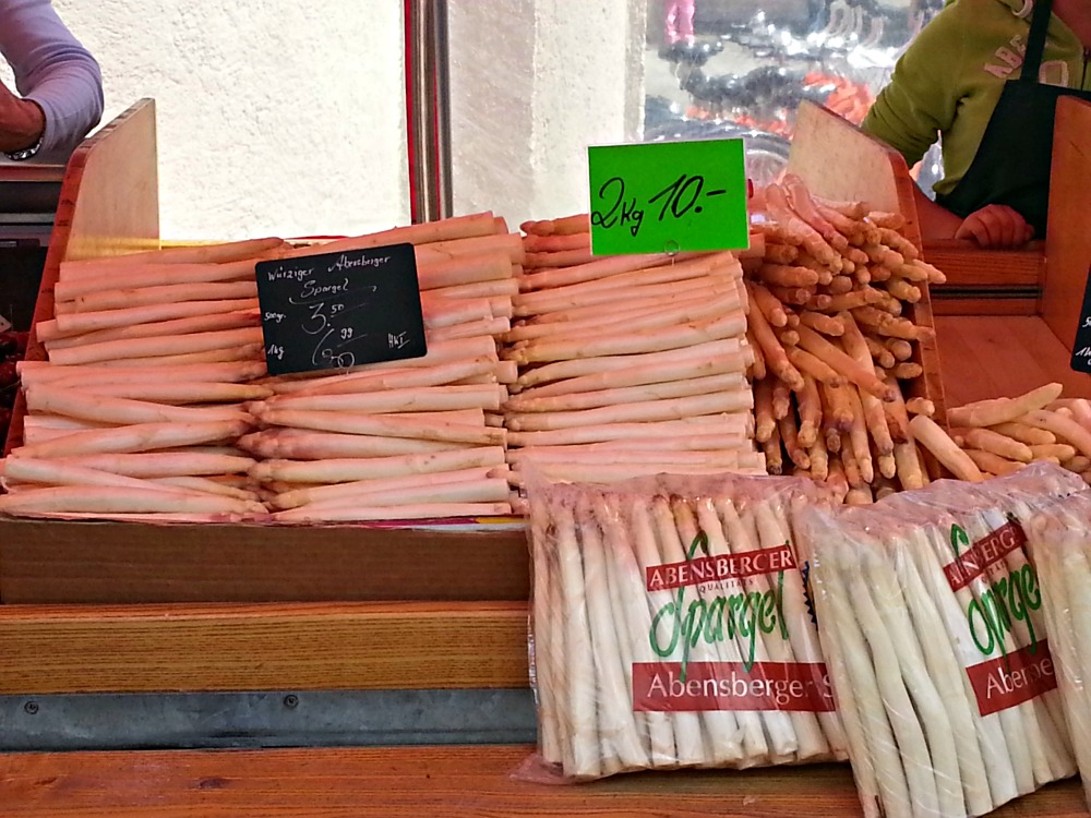 Spargel stall