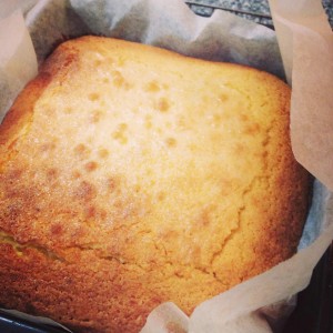 Lemon and Coconut Brownies