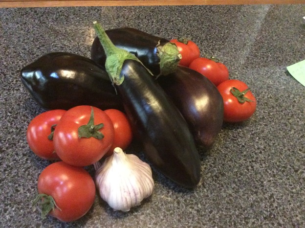 Ingredients for Antipasto di Melanzane