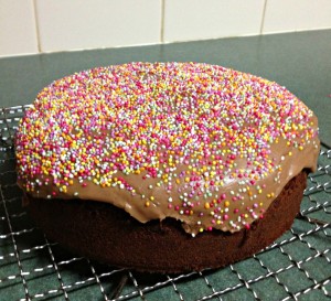 Rose River chocolate cake