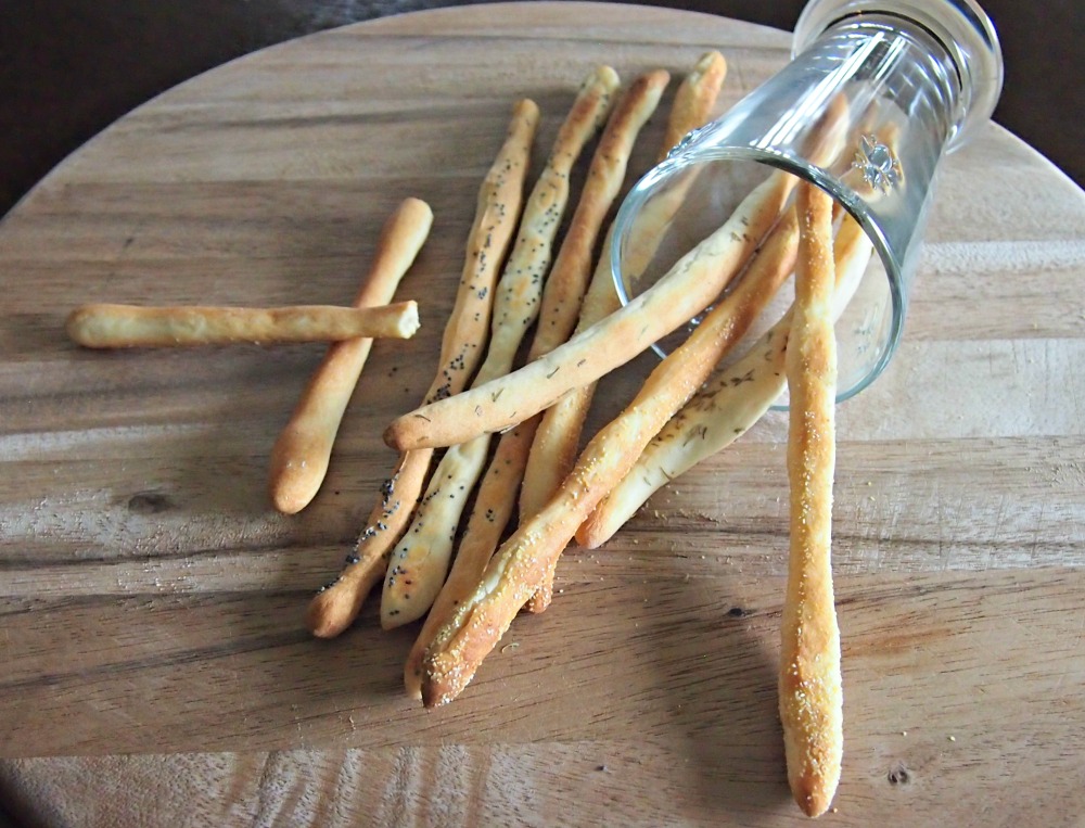 Home-made grissini on Friday Feast  with Cathryn Hein