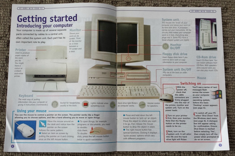 Computer brochure
