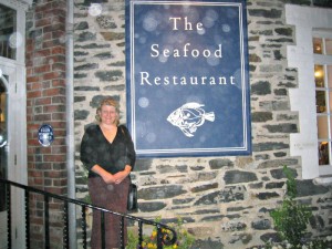 Me at The Seafood Restaurant in Padstow