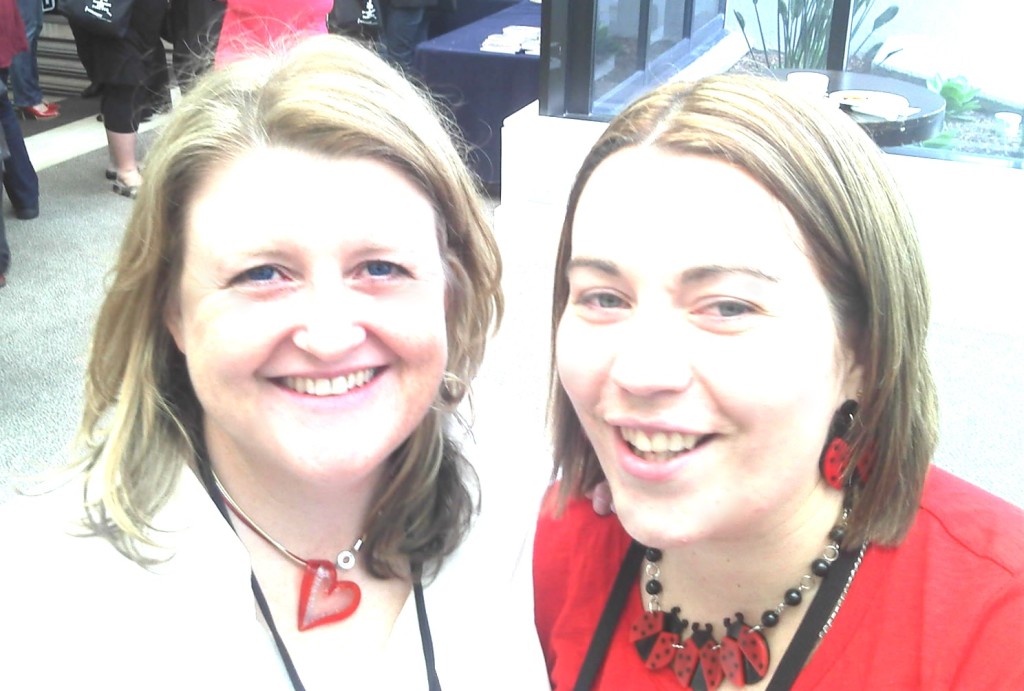 Me and Rachael Johns at the 2012 RWA conference