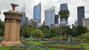 Monument of Lydicrates and Sydney skyline