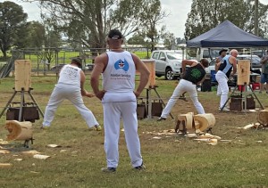 Woodchopping at Luddenham Show