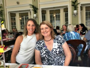 Suzanne and me at High Tea