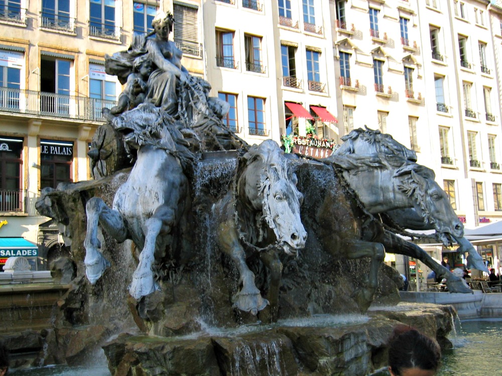 Fountaine Bartholdi , Lyon