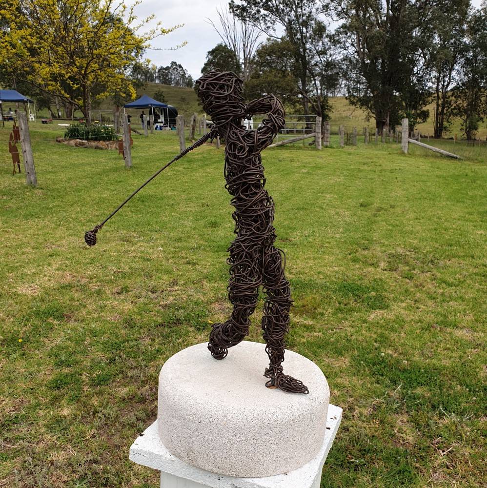 Sculpture on the Farm. Fore by Gary Boote.