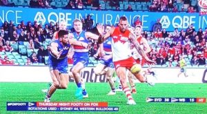 Sydney Swans on telly