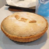Apple and Sour Cream pie